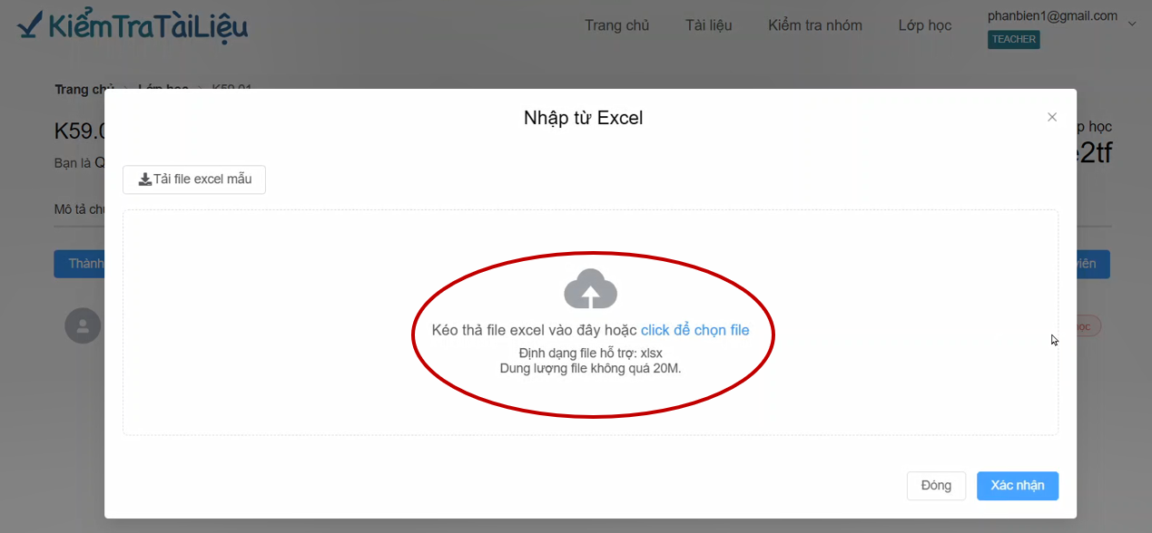 Tạo lớp học và thêm thành viên
