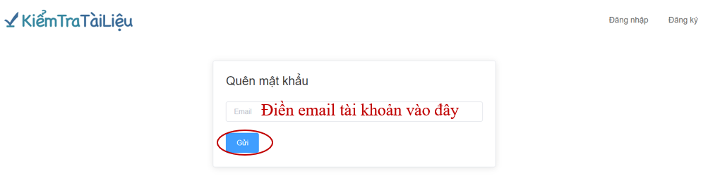 Quên mật khẩu
