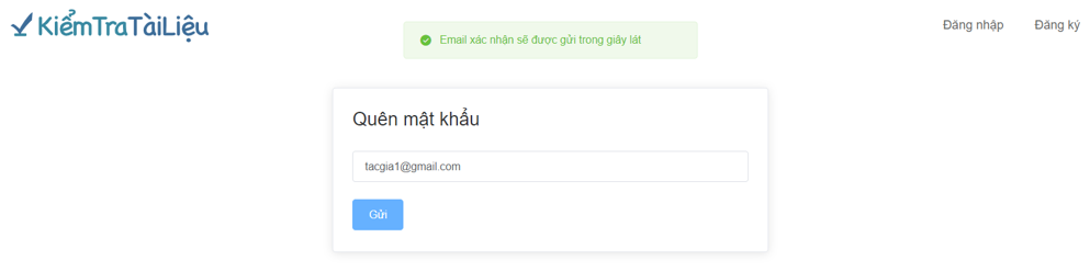 Quên mật khẩu