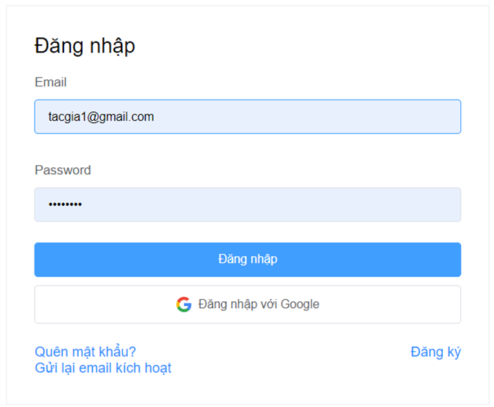 Quên mật khẩu