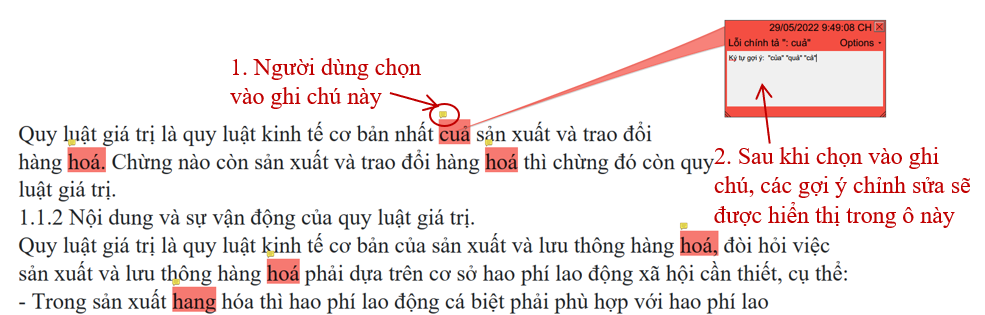 Tải tài liệu gốc/báo cáo/chỉnh sửa khác